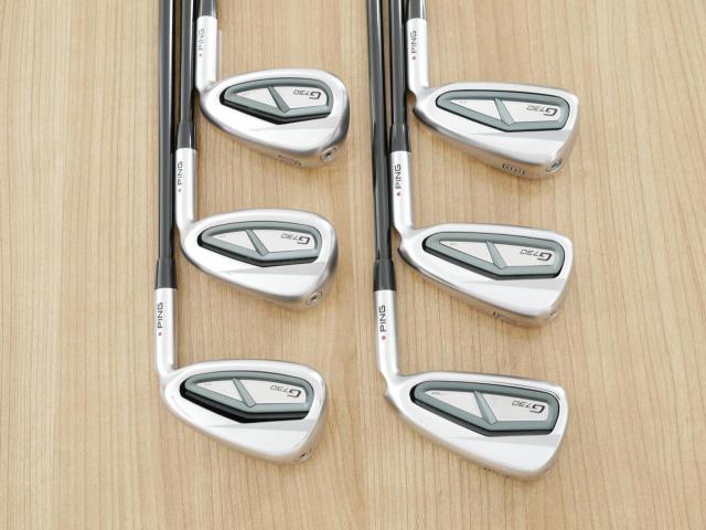 Iron set : Ping : ชุดเหล็ก Ping G730 (รุ่นล่าสุด ปี 2024 Japan Spec. ใบใหญ่ ง่ายที่สุด ไกลที่สุดของ Ping) มีเหล็ก 6-Pw,Aw (6 ชิ้น) ก้านกราไฟต์ Ping ALTA J CB Flex R