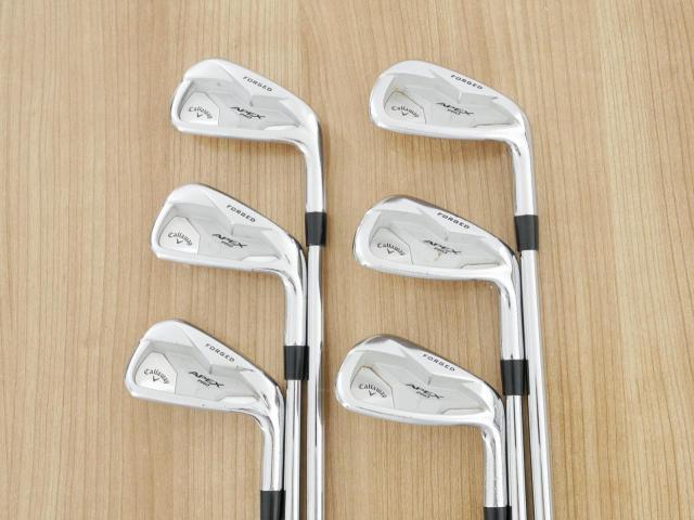 Iron set : Callaway : ชุดเหล็ก Callaway APEX Pro Forged (ออกปี 2019) มีเหล็ก 5-Pw (6 ชิ้น) ก้านเหล็ก NS Pro Modus 120 Flex S