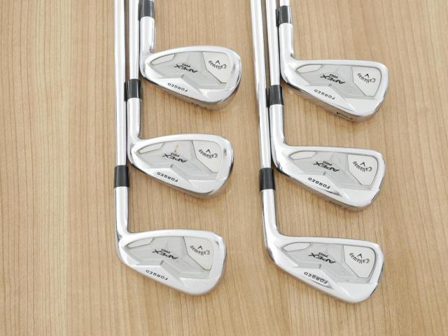 Iron set : Callaway : ชุดเหล็ก Callaway APEX Pro Forged (ออกปี 2019) มีเหล็ก 5-Pw (6 ชิ้น) ก้านเหล็ก NS Pro Modus 120 Flex S