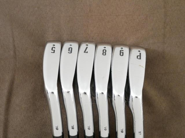 Iron set : Callaway : ชุดเหล็ก Callaway APEX Pro Forged (ออกปี 2019) มีเหล็ก 5-Pw (6 ชิ้น) ก้านเหล็ก NS Pro Modus 120 Flex S