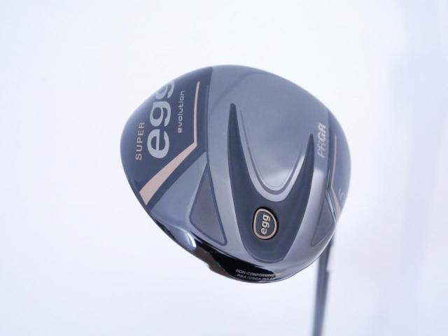 Fairway Wood : PRGR : หัวไม้ 5 PRGR Super EGG Evolution (รุ่นล่าสุด ออกปี 2024 หน้าเด้งเกินกฏ ตีไกลมาก) Loft 19 Flex R (M-37)