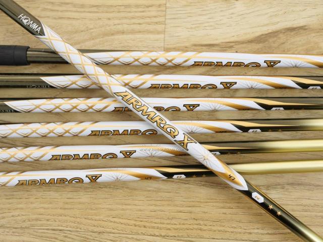 Iron set : Honma : ชุดเหล็ก Honma Beres IS-06 Forged (ปี 2019) มีเหล็ก 7-11,Aw,Sw (7 ชิ้น เทียบเท่า 6-Pw,Aw,Sw) ก้าน ARMRQ X (47) Flex R (2 ดาว)
