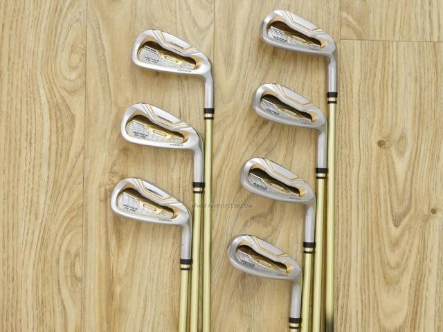 Iron set : Honma : ชุดเหล็ก Honma Beres IS-06 Forged (ปี 2019) มีเหล็ก 7-11,Aw,Sw (7 ชิ้น เทียบเท่า 6-Pw,Aw,Sw) ก้าน ARMRQ X (47) Flex R (2 ดาว)