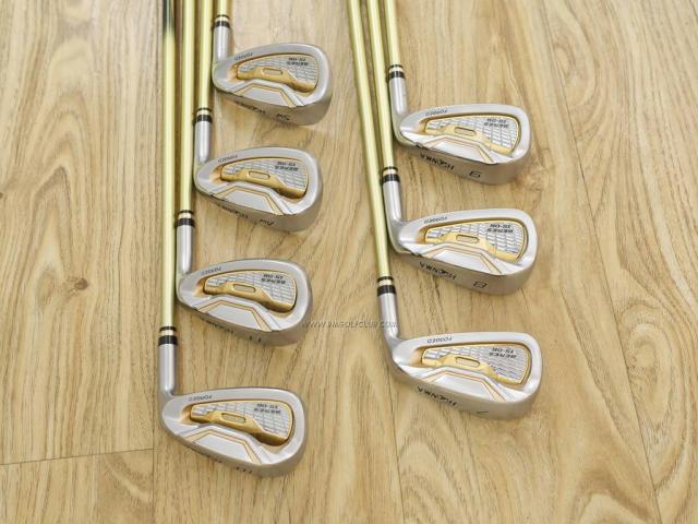 Iron set : Honma : ชุดเหล็ก Honma Beres IS-06 Forged (ปี 2019) มีเหล็ก 7-11,Aw,Sw (7 ชิ้น เทียบเท่า 6-Pw,Aw,Sw) ก้าน ARMRQ X (47) Flex R (2 ดาว)