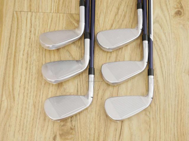 Iron set : Taylormade : **ของใหม่ ยังไม่แกะพลาสติก** ชุดเหล็ก Taylormade Qi (รุ่นล่าสุด ออกปี 2024 Japan Spec.) มีเหล็ก 5-Pw (6 ชิ้น) ก้านกราไฟต์ Mitsubishi Diamana TM60 Flex R