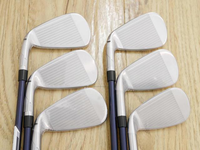 Iron set : Taylormade : **ของใหม่ ยังไม่แกะพลาสติก** ชุดเหล็ก Taylormade Qi (รุ่นล่าสุด ออกปี 2024 Japan Spec.) มีเหล็ก 5-Pw (6 ชิ้น) ก้านกราไฟต์ Mitsubishi Diamana TM60 Flex R