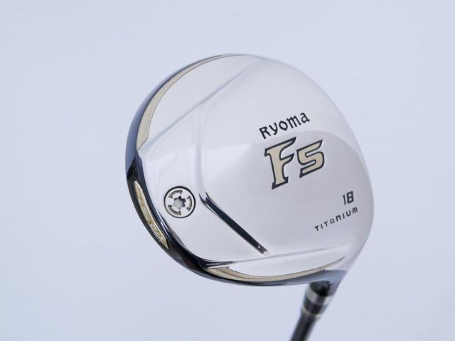 Fairway Wood : Other Brand : หัวไม้ 5 Ryoma F Titanium Special Tunning (ปี 2020 หน้าเด้งเกินกฏ ไกลมากๆ) Loft 18 ก้าน Tour AD RF2 Flex R