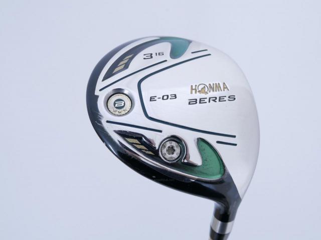 Fairway Wood : Honma : **ก้าน 3 ดาว** หัวไม้ 3 Honma Beres E-03 (รุ่นปี 2015 เหมาะกับซีเนียร์) Loft 16 ก้าน ARMRQ 8 (45) FLex R (3 ดาว)