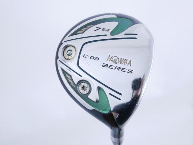 Fairway Wood : Honma : **ก้าน 3 ดาว** หัวไม้ 7 Honma Beres E-03 (รุ่นปี 2015 เหมาะกับซีเนียร์) Loft 22 ก้าน ARMRQ 8 (45) FLex R (3 ดาว)
