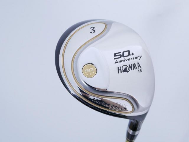 Fairway Wood : Honma : **ก้าน 3 ดาว** หัวไม้ 3 Honma 50th Anniversary (Limited Edition) Loft 15 ก้าน ARMRQ Flex S (3 ดาว)
