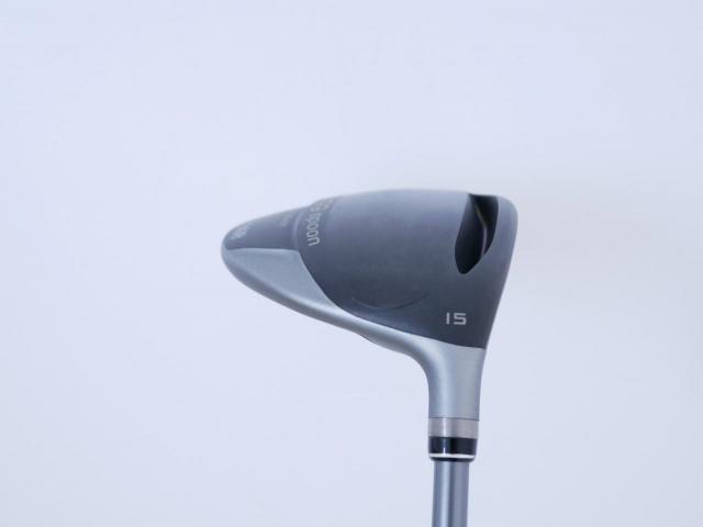 Fairway Wood : PRGR : หัวไม้ 3 PRGR Egg Spoon BLACK (ปี 2022) Loft 15 ก้าน Mitsubishi Diamana Flex SR