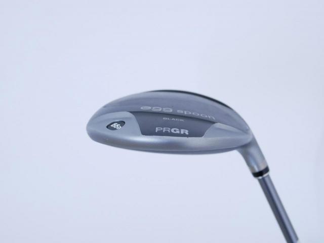 Fairway Wood : PRGR : หัวไม้ 3 PRGR Egg Spoon BLACK (ปี 2022) Loft 15 ก้าน Mitsubishi Diamana Flex SR