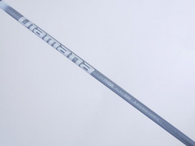 Fairway Wood : PRGR : หัวไม้ 3 PRGR Egg Spoon BLACK (ปี 2022) Loft 15 ก้าน Mitsubishi Diamana Flex SR