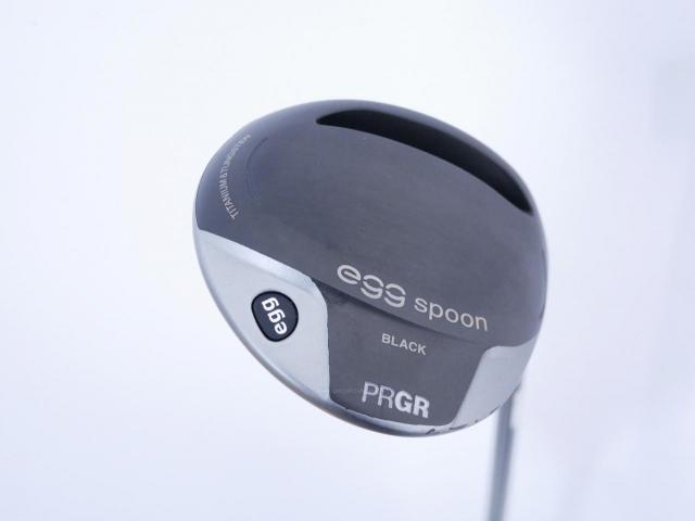 Fairway Wood : PRGR : หัวไม้ 3 PRGR Egg Spoon BLACK (ปี 2022) Loft 15 ก้าน Mitsubishi Diamana Flex S