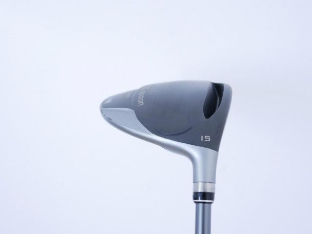 Fairway Wood : PRGR : หัวไม้ 3 PRGR Egg Spoon BLACK (ปี 2022) Loft 15 ก้าน Mitsubishi Diamana Flex S