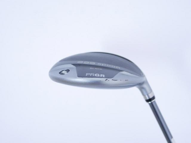 Fairway Wood : PRGR : หัวไม้ 3 PRGR Egg Spoon BLACK (ปี 2022) Loft 15 ก้าน Mitsubishi Diamana Flex S