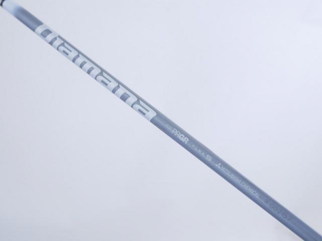 Fairway Wood : PRGR : หัวไม้ 3 PRGR Egg Spoon BLACK (ปี 2022) Loft 15 ก้าน Mitsubishi Diamana Flex S