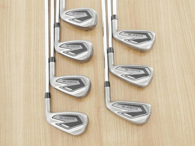 Iron set : Other Brand : ชุดเหล็ก Cobra Darkspeed (ปี 2024) มีเหล็ก 5-Pw,Aw (7 ชิ้น) ก้านเหล็ก ELEVATE MPH 95 Flex S