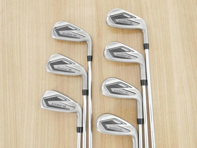 Iron set : Other Brand : ชุดเหล็ก Cobra Darkspeed (ปี 2024) มีเหล็ก 5-Pw,Aw (7 ชิ้น) ก้านเหล็ก ELEVATE MPH 95 Flex S