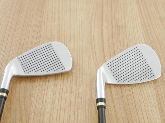 Iron set : Honma : **ก้าน 3 ดาว** ชุดเหล็ก Honma Beres IS-01 (หน้าเด้ง Maraging) มีเหล็ก 4-11,Aw,Sw (10 ชิ้น เทียบเท่า 4-Pw,Aw,Sw) ก้าน ARMRQ 6 (49) FLex R (3 ดาว)