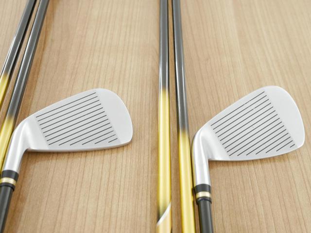 Iron set : Honma : **ก้าน 3 ดาว** ชุดเหล็ก Honma Beres IS-01 (หน้าเด้ง Maraging) มีเหล็ก 4-11,Aw,Sw (10 ชิ้น เทียบเท่า 4-Pw,Aw,Sw) ก้าน ARMRQ 6 (49) FLex R (3 ดาว)