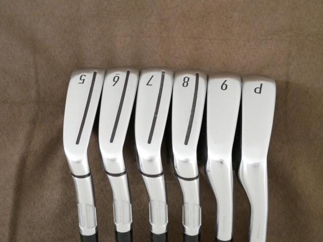 Iron set : Taylormade : ชุดเหล็ก Taylormade Qi (ออกปี 2024 Japan Spec.) มีเหล็ก 5-Pw (6 ชิ้น) ก้านเหล็ก NS Pro 910GH Flex S