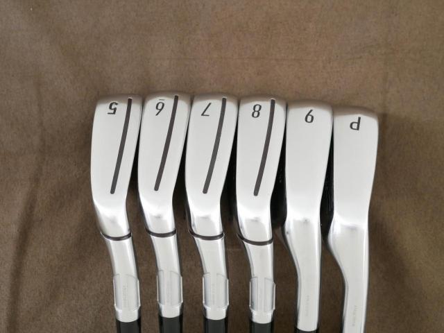 Iron set : Taylormade : ชุดเหล็ก Taylormade Qi (ออกปี 2024 Japan Spec.) มีเหล็ก 5-Pw (6 ชิ้น) ก้านเหล็ก NS Pro 910GH Flex S