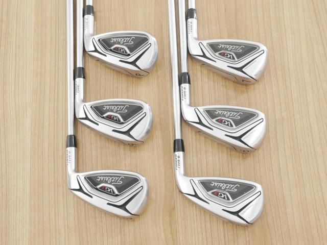 Iron set : Titleist : ชุดเหล็ก Titleist VG3 Type D Forged (รุ่นปี 2019 Japan Spec. ตีง่ายและไกลที่สุดของ Titleist) มีเหล็ก 5-Pw (6 ชิ้น) ก้านกราไฟต์ Mitsubishi VGI Flex R