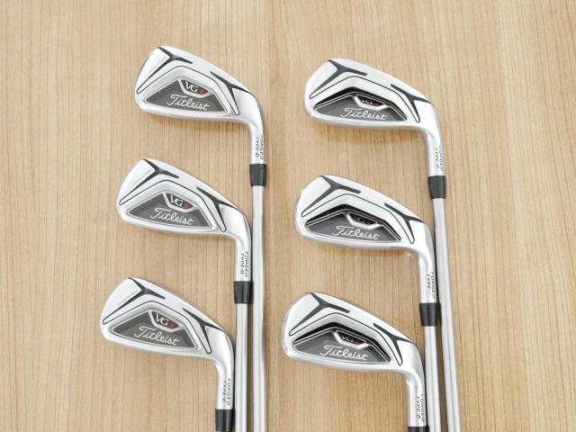 Iron set : Titleist : ชุดเหล็ก Titleist VG3 Type D Forged (รุ่นปี 2019 Japan Spec. ตีง่ายและไกลที่สุดของ Titleist) มีเหล็ก 5-Pw (6 ชิ้น) ก้านกราไฟต์ Mitsubishi VGI Flex R
