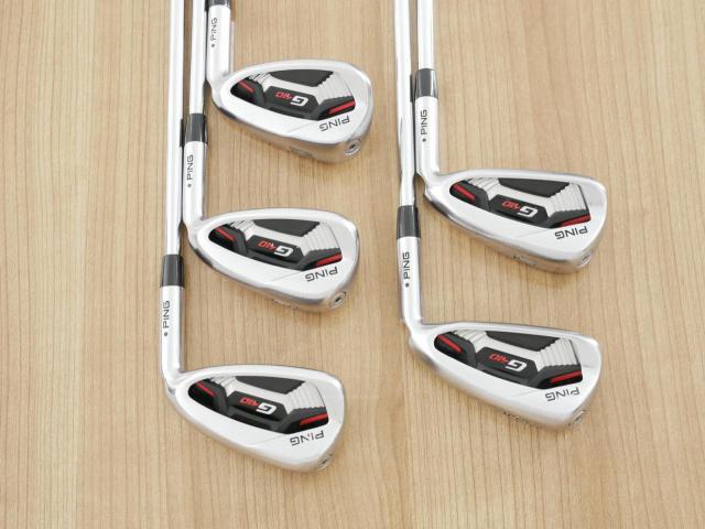 Iron set : Ping : ชุดเหล็ก Ping G410 (รุ่นปี 2019 Japan Spec. ใบใหญ่ ง่าย ไกล) มีเหล็ก 6-Pw (5 ชิ้น) ก้านเหล็ก NS Pro ZELOS 6 Flex R