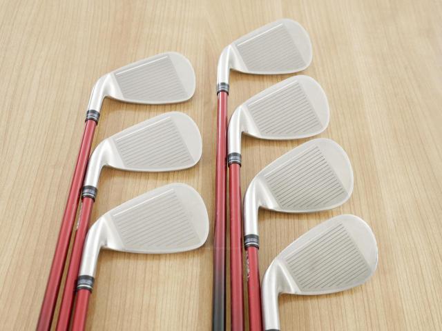 Iron set : XXIO : ชุดเหล็ก XXIO 11 Red (ออกปี 2020 ตีง่ายมาก) มีเหล็ก 6-Pw,Aw,Sw (7 ชิ้น) ก้านกราไฟต์ MP-1100 Flex S