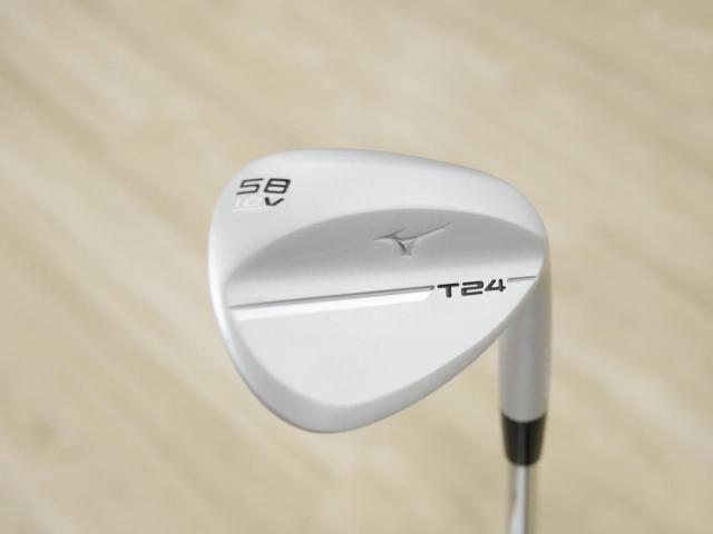 Wedge : Other : Wedge Mizuno T24 Forged (รุ่นใหม่ ปี 2024) Loft 58 ก้านเหล็ก Dynamic Gold S200