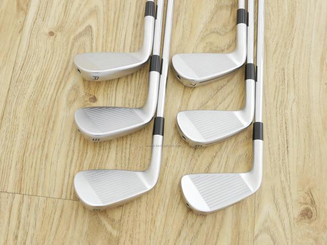 Iron set : Taylormade : ชุดเหล็ก Taylormade P790 (ตัวท้อปสุด ล่าสุด ปี 2022 Japan Spec.) มีเหล็ก 5-Pw (6 ชิ้น) ก้านเหล็ก NS Pro Modus 105 Flex S