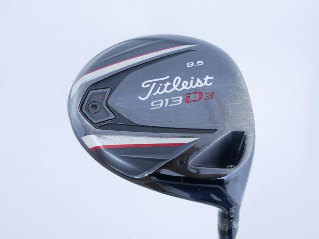 Driver : Titleist : ไดรเวอร์ Titleist 913D3 Loft 9.5 ก้าน Mitsubishi Diamana b60 Flex S