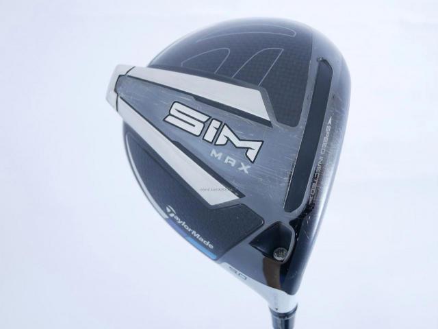 Driver : Taylormade : ไดรเวอร์ Taylormade SIM MAX (ออกปี 2020 Japan Spec.) Loft 9 ก้าน Mitsubishi TENSEI TM50 Flex SR