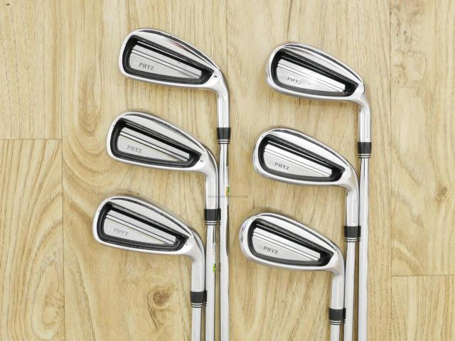 Iron set : Tourstage : ชุดเหล็ก Tourstage PHYZ III (ปี 2017 ซีรี่ย์ท๊อป ใบใหญ่ ตีง่าย ไกล) มีเหล็ก 5-Pw (6 ชิ้น) ก้านเหล็ก NS Pro 900 Flex R