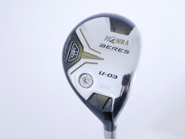 Fairway Wood : Honma : ไม้กระเทย Honma Beres U-03 (ปี 2016) Loft 25 ก้าน ARMRQ 8 (45) Flex R (2 ดาว)