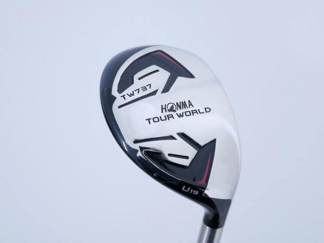 Fairway Wood : Honma : ไม้กระเทย Honma Tour World TW737 (ปี 2018) Loft 19 ก้านกราไฟต์ Honma Vizard IN55 U Flex R