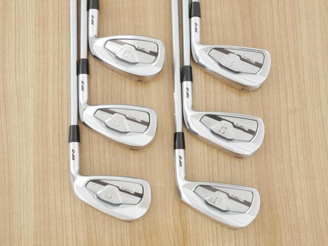 Iron set : Bridgestone : ชุดเหล็ก Bridgestone Tour B JGR HF2 Forged (รุ่นปี 2019 นุ่ม ไกล) มีเหล็ก 5-Pw (6 ชิ้น) ก้านกราไฟต์ Flex S