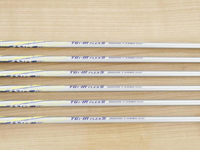 Iron set : Bridgestone : ชุดเหล็ก Bridgestone Tour B JGR HF2 Forged (รุ่นปี 2019 นุ่ม ไกล) มีเหล็ก 5-Pw (6 ชิ้น) ก้านกราไฟต์ Flex S