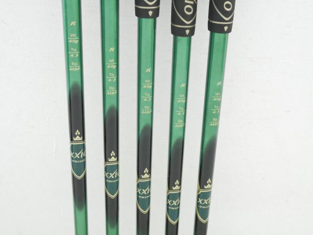 Iron set : XXIO : ชุดเหล็ก XXIO Prime 8 (รุ่นท๊อปสุด ออกปี 2015 ตีง่าย ไกล) มีเหล็ก 7-Pw,Sw (5 ชิ้น) ก้านกราไฟต์ SP-800 Flex R
