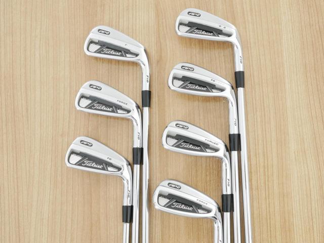Iron set : Titleist : ชุดเหล็ก Titleist AP2 710 Forged มีเหล็ก 4-Pw (7 ชิ้น) ก้านเหล็ก NS Pro 950 Flex R