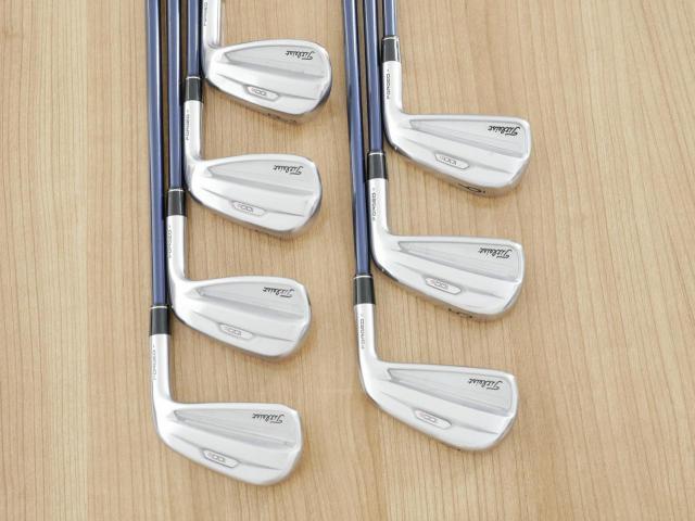 Iron set : Titleist : ชุดเหล็ก Titleist T100S Forged (รุ่นปี 2022) มีเหล็ก 4-Pw (7 ชิ้น) ก้านกราไฟต์ Flex S