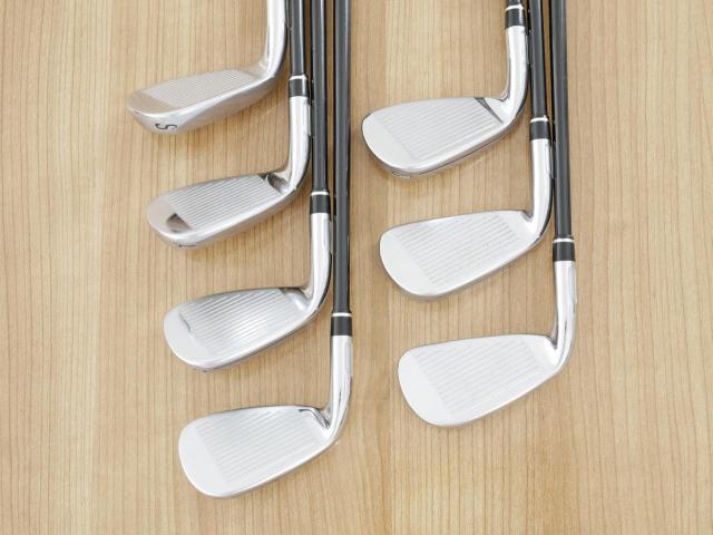 Iron set : Taylormade : ชุดเหล็ก Taylormade M GLOIRE (ปี 2020 รุ่นท๊อปสุด ไกลสุด Japan Spec) มีเหล็ก 6-Pw,Aw,Sw (7 ชิ้น) ก้าน Fujikura Speeder Evolution Flex SR