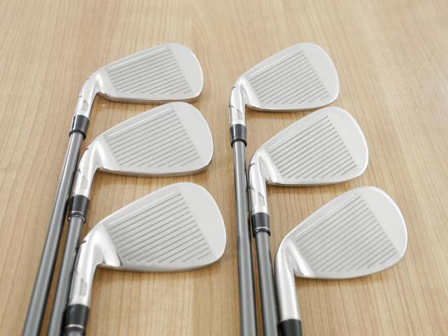Iron set : Taylormade : ชุดเหล็ก Taylormade SIM MAX (ออกปี 2020 Japan Spec.) มีเหล็ก 7-Pw,Aw,Sw (6 ชิ้น) ก้านกราไฟต์ Mitsubishi Tensei TM60 Flex R