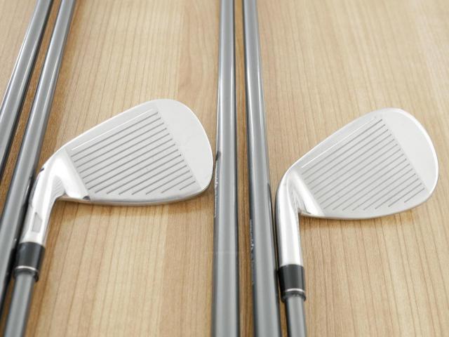 Iron set : Taylormade : ชุดเหล็ก Taylormade SIM MAX (ออกปี 2020 Japan Spec.) มีเหล็ก 7-Pw,Aw,Sw (6 ชิ้น) ก้านกราไฟต์ Mitsubishi Tensei TM60 Flex R