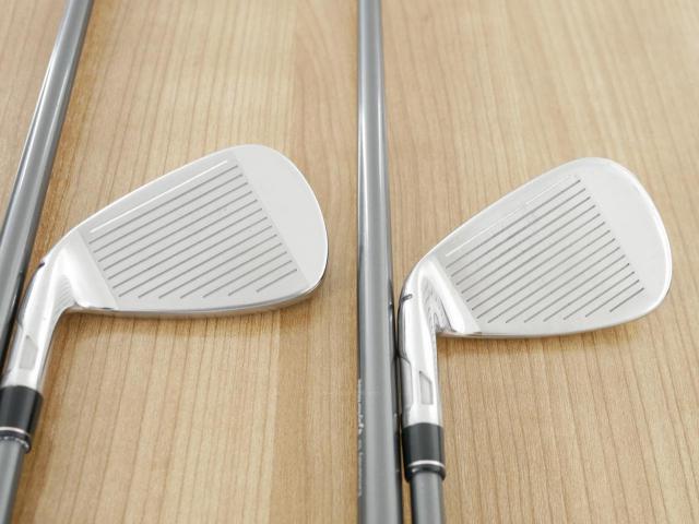 Iron set : Taylormade : ชุดเหล็ก Taylormade SIM MAX (ออกปี 2020 Japan Spec.) มีเหล็ก 7-Pw,Aw,Sw (6 ชิ้น) ก้านกราไฟต์ Mitsubishi Tensei TM60 Flex R