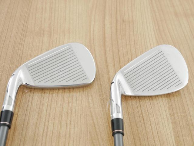 Iron set : Taylormade : ชุดเหล็ก Taylormade SIM MAX (ออกปี 2020 Japan Spec.) มีเหล็ก 7-Pw,Aw,Sw (6 ชิ้น) ก้านกราไฟต์ Mitsubishi Tensei TM60 Flex R