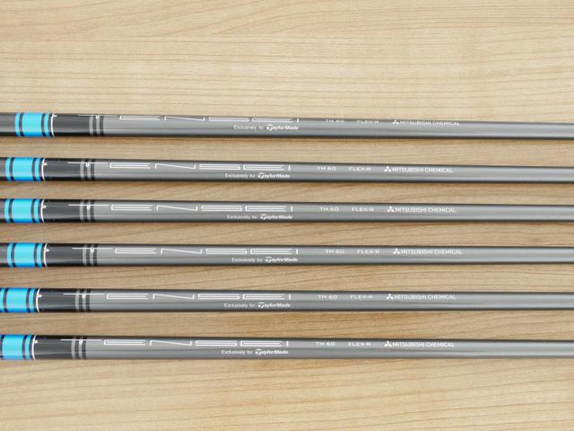 Iron set : Taylormade : ชุดเหล็ก Taylormade SIM MAX (ออกปี 2020 Japan Spec.) มีเหล็ก 7-Pw,Aw,Sw (6 ชิ้น) ก้านกราไฟต์ Mitsubishi Tensei TM60 Flex R