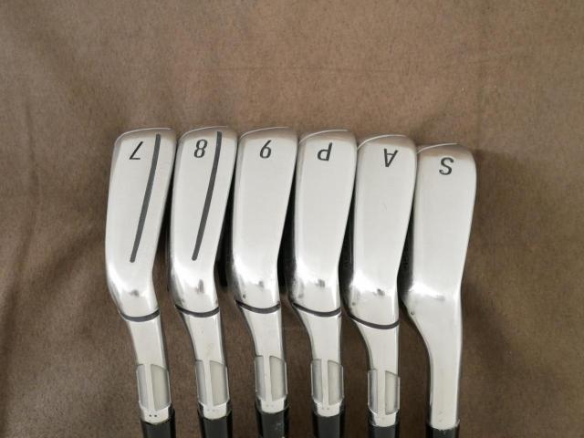 Iron set : Taylormade : ชุดเหล็ก Taylormade SIM MAX (ออกปี 2020 Japan Spec.) มีเหล็ก 7-Pw,Aw,Sw (6 ชิ้น) ก้านกราไฟต์ Mitsubishi Tensei TM60 Flex R